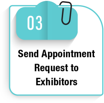 03 Send Appointment Request to Exhibitors