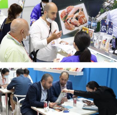 海外有力バイヤー商談風景