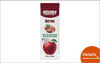 Mixmey Apple Date Fruit Bar