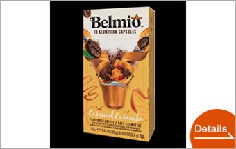 Belmio coffee capsules Caramel Caramba