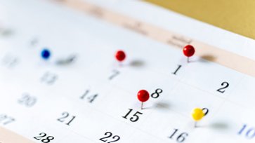 Schedule from Contract to Show Day (Planned)