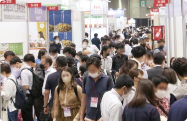 プレミア食品 EXPOの開催中の様子